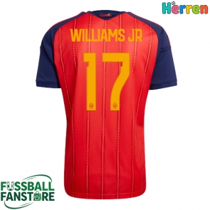Spanien Nico Williams #17 Replik Heimtrikot WM 2026 Kurzarm